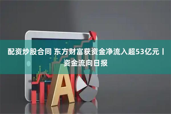 配资炒股合同 东方财富获资金净流入超53亿元丨资金流向日报
